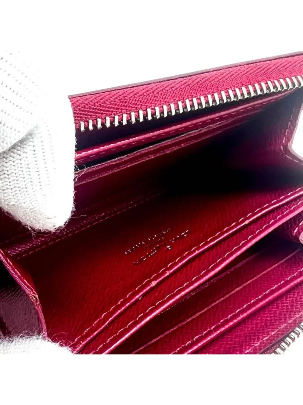 Louis Vuitton Epi Fuchsia Pink Zippy Coin Purse